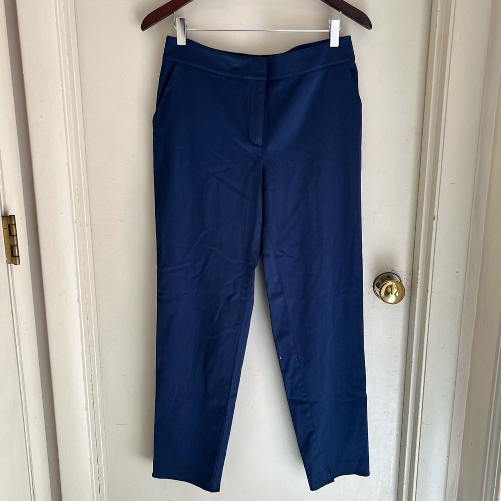 St. JOHN | Ankle Crop Luxury Wool Blend Pant - Picture 3 of 4